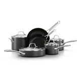 Calphalon 10-Piece Aluminum Non Stick Cookware Set Non Stick/Aluminum in Brown/Gray | 10 W in | Wayfair 2172338