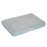 Large Rectangular Memory Grey Foam Dog Bed 121x74x10cm