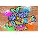 Bespoke Name Text Tag Graffiti Effect On Animated Brick Wall Wallpaper Mural Wall Any Room Bedroom Backdrop Scene Setter Decor Various Sizes