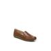 Wide Width Women's Nina Casual Flat by LifeStride in Walnut Brown (Size 7 W)