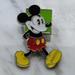 Disney Jewelry | Mickey Mouse Disney Pin | Color: Black/Red | Size: Os