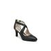 Women's Giovanni Iii Pumps And Slings by LifeStride in Black Fabric (Size 8 M)