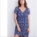 Anthropologie Dresses | Anthro Velvet By Graham & Spencer Lacey Paisley Shift Dress Anthropologie | Color: Blue/White | Size: S