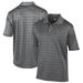 Men's Champion Gray Wisconsin-Stevens Point Pointers Textured Solid Polo