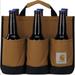 Carhartt Bags | - Carhartt 6-Pack Beverage Caddy, Brown | Color: Brown/White | Size: Os