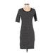 Philosophy Republic Clothing Casual Dress - Sheath: Black Print Dresses - Women's Size X-Small