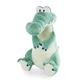 Nici 47971 Soft Croco McDile 50 cm – Sustainable Cuddly Toy Girls, Boys & Babies – Fluffy Stuffed Crocodile to Cuddle & Play with – Plush Animals from Wild Friends, Green