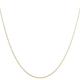 2mm thick 18K gold plated on solid sterling silver 925 stamped Italian BELCHER rolo cable round link marine chain necklace bracelet anklet with spring ring clasp jewellery jewelry - inch 38"/95cm