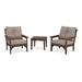 POLYWOOD Vineyard 3-Piece Deep Seating Set