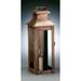 Northeast Lantern Concord 16 Inch Tall Outdoor Wall Light - 5621-AB-CIM-CLR