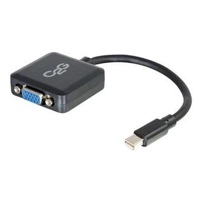 C2G 8in Mini DisplayPort™ Male to VGA Female Active Adapter Converter