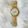 Michael Kors Accessories | Michael Kors White Tortoise Watch | Color: Cream/Gold | Size: Os