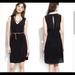 Madewell Dresses | Alexa Chung For Madewell Black Cutout Silk Dress Nwot | Color: Black | Size: 4