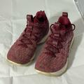 Nike Shoes | Nike Lebron Xv Sz 9.5 Low Team Red Sneakers | Color: Red | Size: 9.5