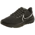 Nike Damen Air Zoom Pegasus 39 Sneaker, Black/Black-Black-Reflect Silver, EU