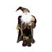 Northlight Seasonal Burgundy Santa Claus w/ Teddy Bear Christmas Figure Plastic | 16 H x 10 W x 9 D in | Wayfair E76595