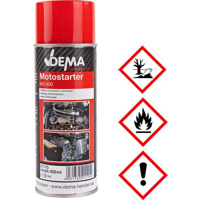 Dema - Auto Kontaktspray / Starthilfespray pro 400 ml Starthilfe Motorstarter