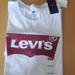 Levi's Shirts | Levi's Short Sleeve, T-Shirt, Xl, White Branded T-Shirt, New With Tags | Color: White | Size: Xl