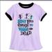 Disney Shirts & Tops | Nwt Disney Girls Haunted Mansion T-Shirt | Color: Black/Purple | Size: Mg