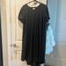 Lularoe Dresses | Black Lularoe Pocket Tea Length Maxi Dress 2xl | Color: Black | Size: 2x