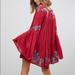Free People Skirts | Free People Te Amo Dress | Color: Red | Size: Xs