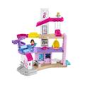 Fisher-Price Little People Barbie Traumhaus, mehrsprachig, interaktives Spielset mit Lichtern, Musik, Sätzen, Figuren und Spielzubehör, Spielzeug für Kinder ab 5 Jahren, HJN54