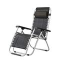 Patio Lawn Lounger,Outdoor Leisure Beach Chair, Folding Square Tube Round Tube Lounge Chair, Lunch Break, Back Chair, Office Chair-Black 2 little surprise