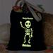 Personalization Mall Glow-in-The-Dark Skeleton Personalized Treat Bag | 14 H x 13 W x 3 D in | Wayfair 16106