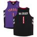 "Tracy McGrady Purple Toronto Raptors Autographed 1999-00 Mitchell & Ness Hardwood Classics Authentic Jersey with ""HOF 17"" Inscription"