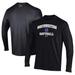 Men's Under Armour Black Northwestern Wildcats Softball Performance Long Sleeve T-Shirt