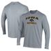 Men's Under Armour Gray Iowa Hawkeyes Softball Performance Long Sleeve T-Shirt