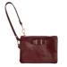 Coach Bags | Coach Burgundy Wristlet | Color: Red/Tan | Size: Os