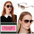 Kate Spade Accessories | Kate Spade Circe Sunglasses | Color: Gold/Pink | Size: 59-13-130