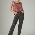 Lucky Brand High Rise 90S Loose - Women's Jeans Denim Pants in Atlas Dest, Size 32