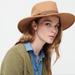 J. Crew Accessories | J. Crew || Western Hat With Grosgrain Trim Tan Brown S-M Nwt | Color: Brown/Tan | Size: S / M