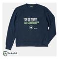 Sweat de Travail Mixte Vsweat Marine - ecodesign Parade xl - xl