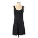 Collective Concepts Casual Dress - Mini: Blue Stars Dresses - Women's Size Small