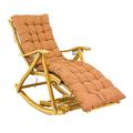 Renovation House Bamboo Lounge Chair Balcony Siesta Chair Folding Outdoor Garden Sun Lounger Wooden Chaise Lounges Patio Recliner with Adjustable Headrest Portable Recliner (Color : B) (Colo little
