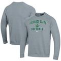 Men's Under Armour Gray Colorado State Rams Softball All Day Arch Fleece Pullover Sweatshirt
