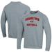 Men's Under Armour Gray Virginia Tech Hokies Softball All Day Arch Fleece Pullover Sweatshirt