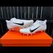 Nike Shoes | Men’s Nike Alpha Menace Pro 2 Low White/Black Football Cleats Cv6477-100 | Color: Black/White | Size: Various