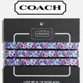 Coach Accessories | Coach Floral Shoe Laces | Color: Blue | Size: 55"