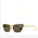Gucci Accessories | Gucci Glasses | Color: Black/Gold/Tan | Size: Os