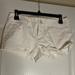 American Eagle Outfitters Shorts | All White Low Waisted Shorties | Color: White | Size: 2