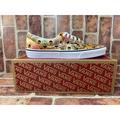 Vans Shoes | New Vans Off The Wall Yellow Bandana Tie Dye Skull Low Shoes Men's Size 11.5 | Color: Yellow | Size: 11.5