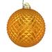 The Holiday Aisle® Durian Glitter Ball Ornament Plastic in Yellow | 4 H x 4 W x 4 D in | Wayfair A39FF75E3B504FDD883F83C7AB34D526