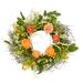 Primrue 5.5" Polyester Wreath in Green | 24 H x 24 W x 5.5 D in | Wayfair B64E89F236E845B3956ABE601A4250E1