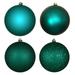 The Holiday Aisle® Holiday Décor Ball Ornament Plastic in Green/Blue | 2.75 H x 2.75 W x 2.75 D in | Wayfair 0524A6EB75D2489690DB23788273EF73