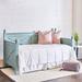 Sand & Stable™ Decker Twin Daybed In Distressed Wood in Blue | 48 H x 82 W x 41 D in | Wayfair C240320CDE52481CAAB6F928A9827345