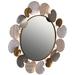 Rosdorf Park Gabryl Modern & Contemporary Frameless Accent Mirror Metal | 30.75 H x 30.75 W x 0.1 D in | Wayfair 796D159F1DAD46619824CC1B90E630C0